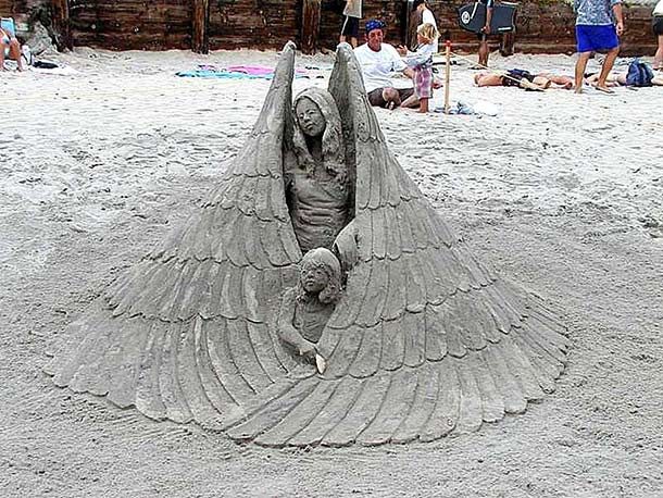 angel sandcastles