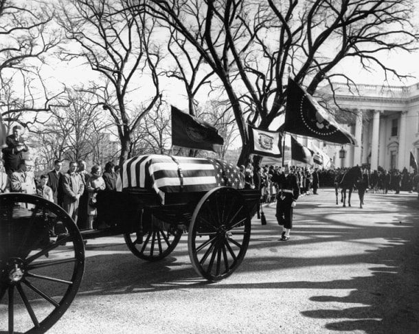 funeral at White House