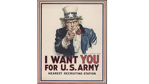 I want you for the US army