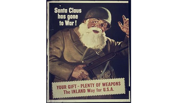 Santa Claus has gone to war!