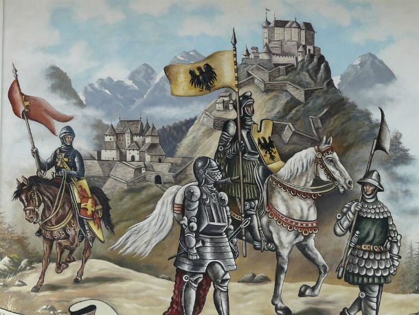 Painting-Knight-Castle-Middle-Ages-Knights-Castle-54197