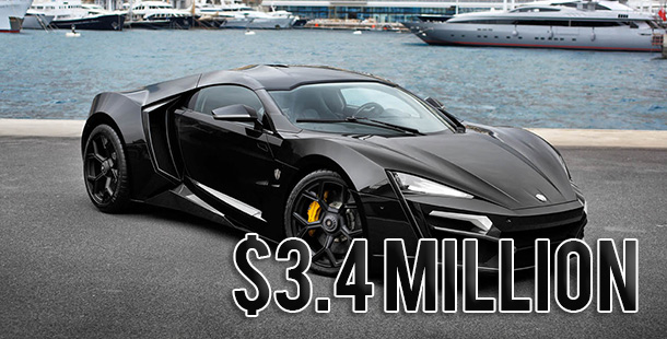 25 most expensive cars in the world