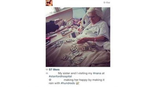 Grandma and money