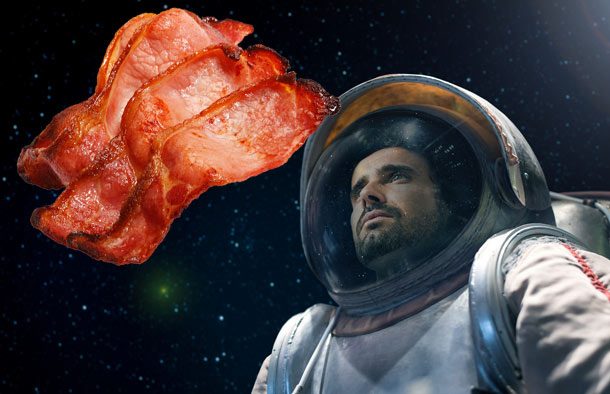 bacon in space