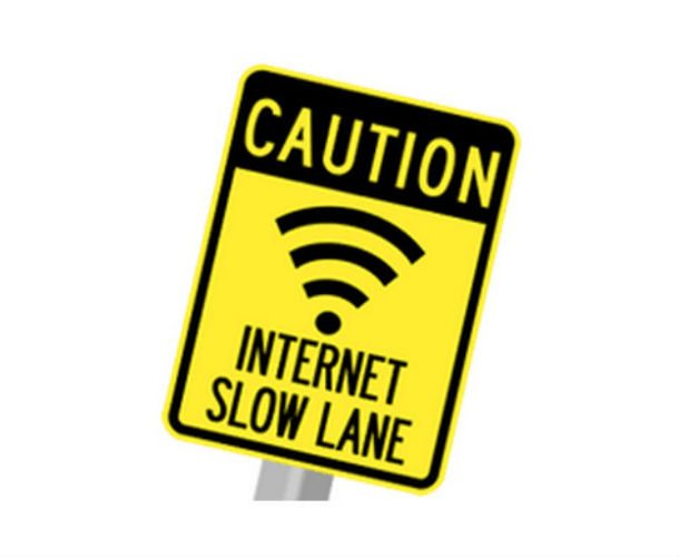 internet slow lane