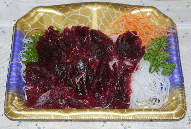 whale meat