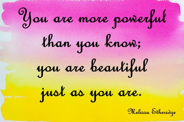 you are more powerful than you know