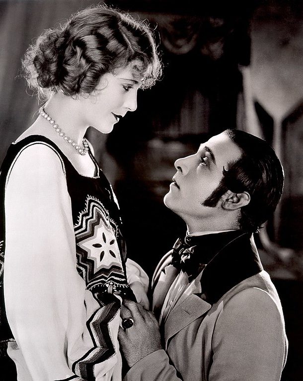 Vilma Banky and Rudolph Valentino