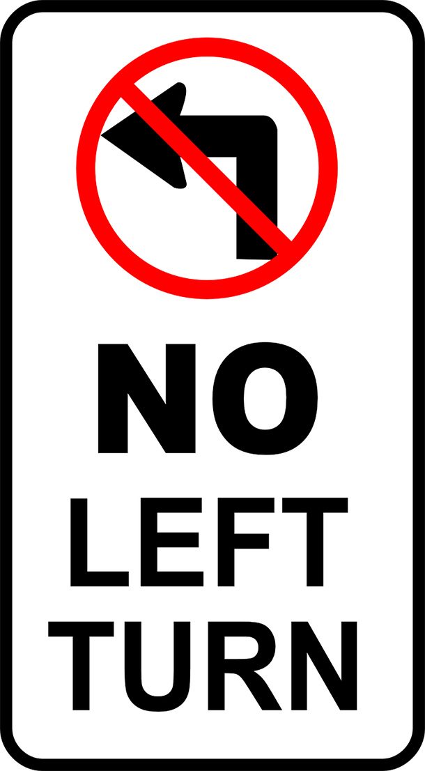 left turn