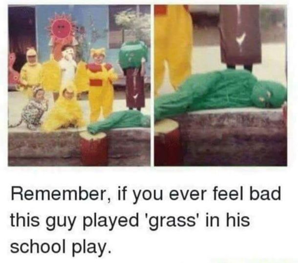played grass