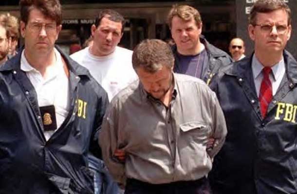 Russian Mafia Member being arrested