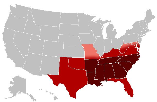 US_Southern_states