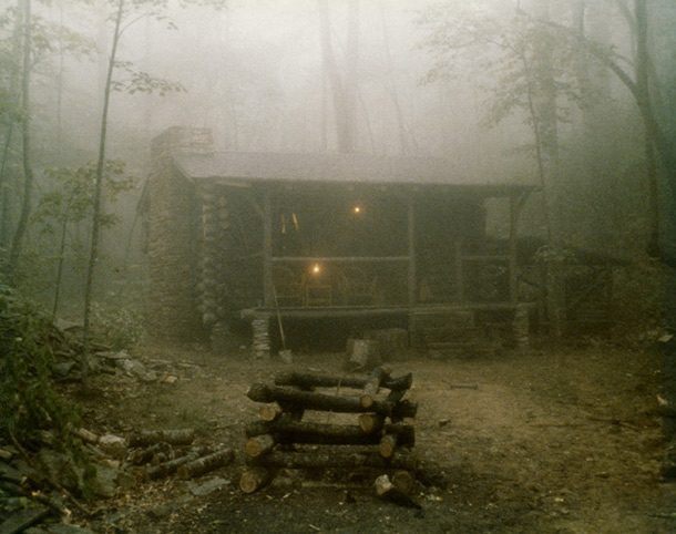 log cabin fog