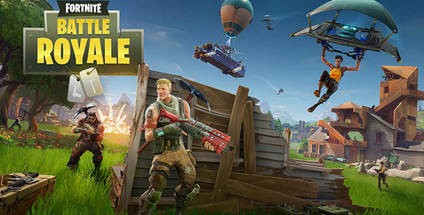 A picture of fortnite battle royale