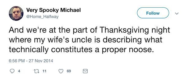 25 Funniest Thanksgiving Tweets You Can Relate To