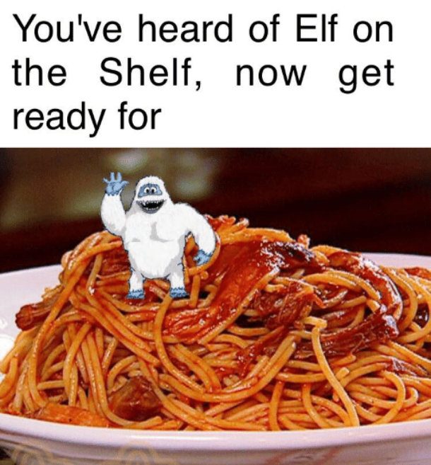 Yeti in Spaghetti