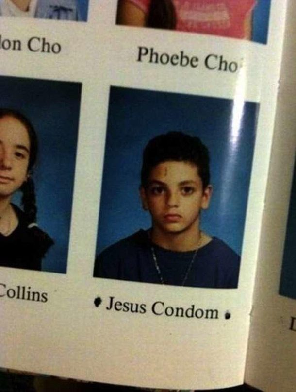 jesus condom