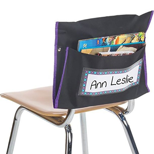 student chair pocket