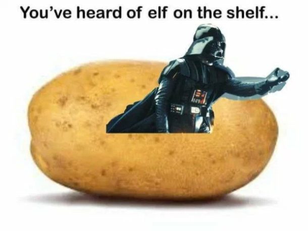 vader on a tater