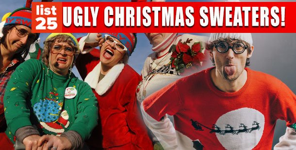 Ugly christmas sweaters