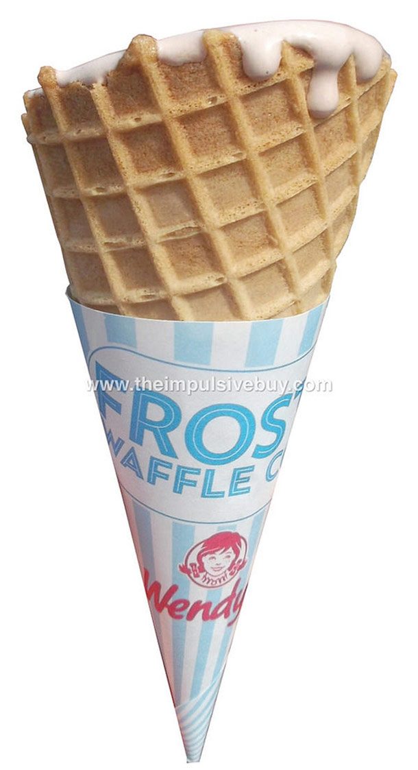 frosty waffle cone