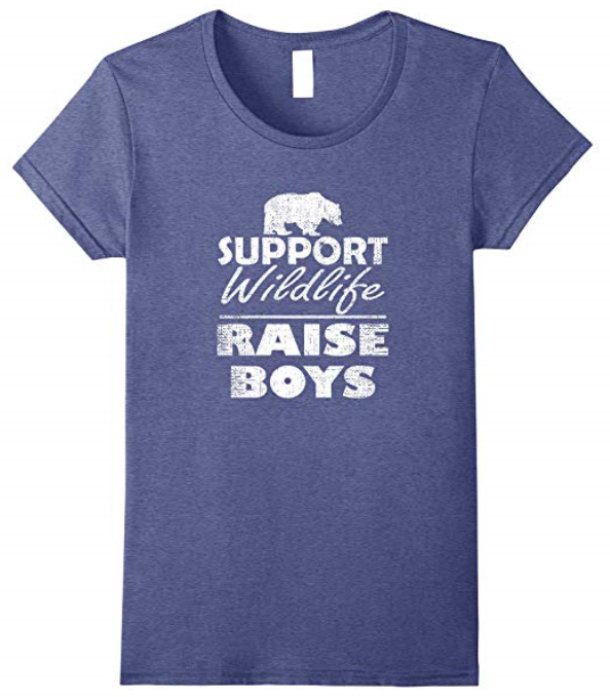 support wildlife raise boys