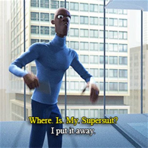 where is my super suit