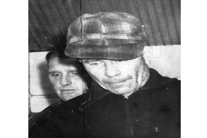 CWAEAA Serial Killer Ed Gein, Plainfeld, Wisconsin, November 18, 1957. Courtesy: CSU Archives / Everett Collection