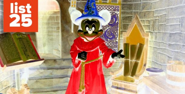 A cartoon character in a wizard garment