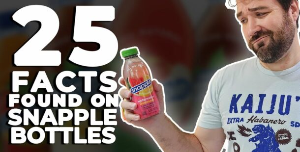 25 fascinating facts found on snapple bottles