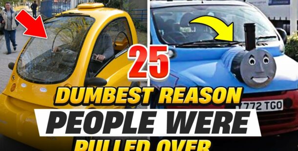 25 dumb reasons people have been pulled over