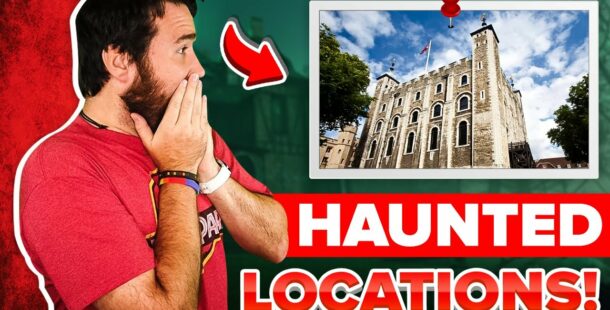 A person reaction's on haunted locations