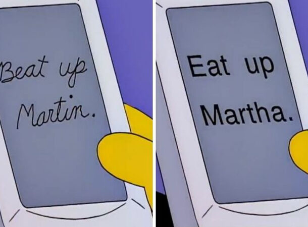 Simpsons Autocorrect