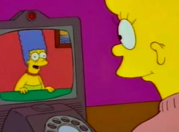 Simpsons Facetime