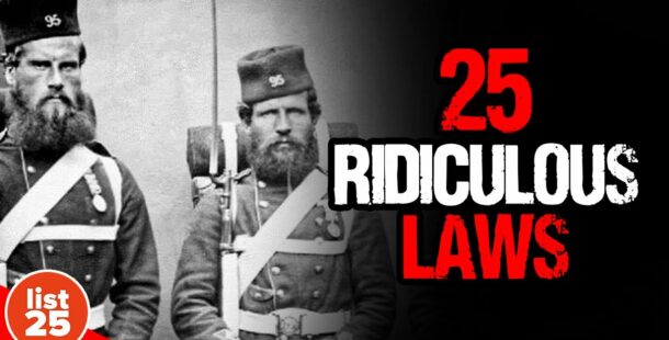 25 bizarre laws that still exist today