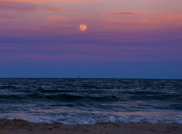 Full Moon At the Beach