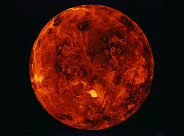 North pole of Venus