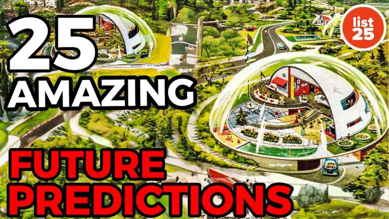 25 Amazing Predictions People Made About Our Future