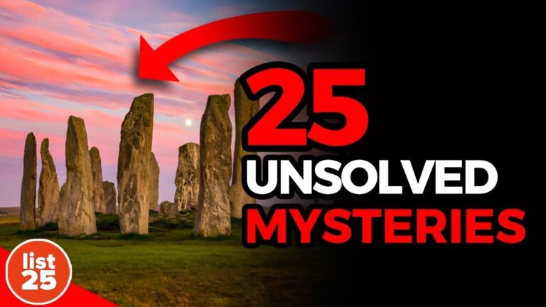 25 Unsolved Mysteries That Leave You Guessing