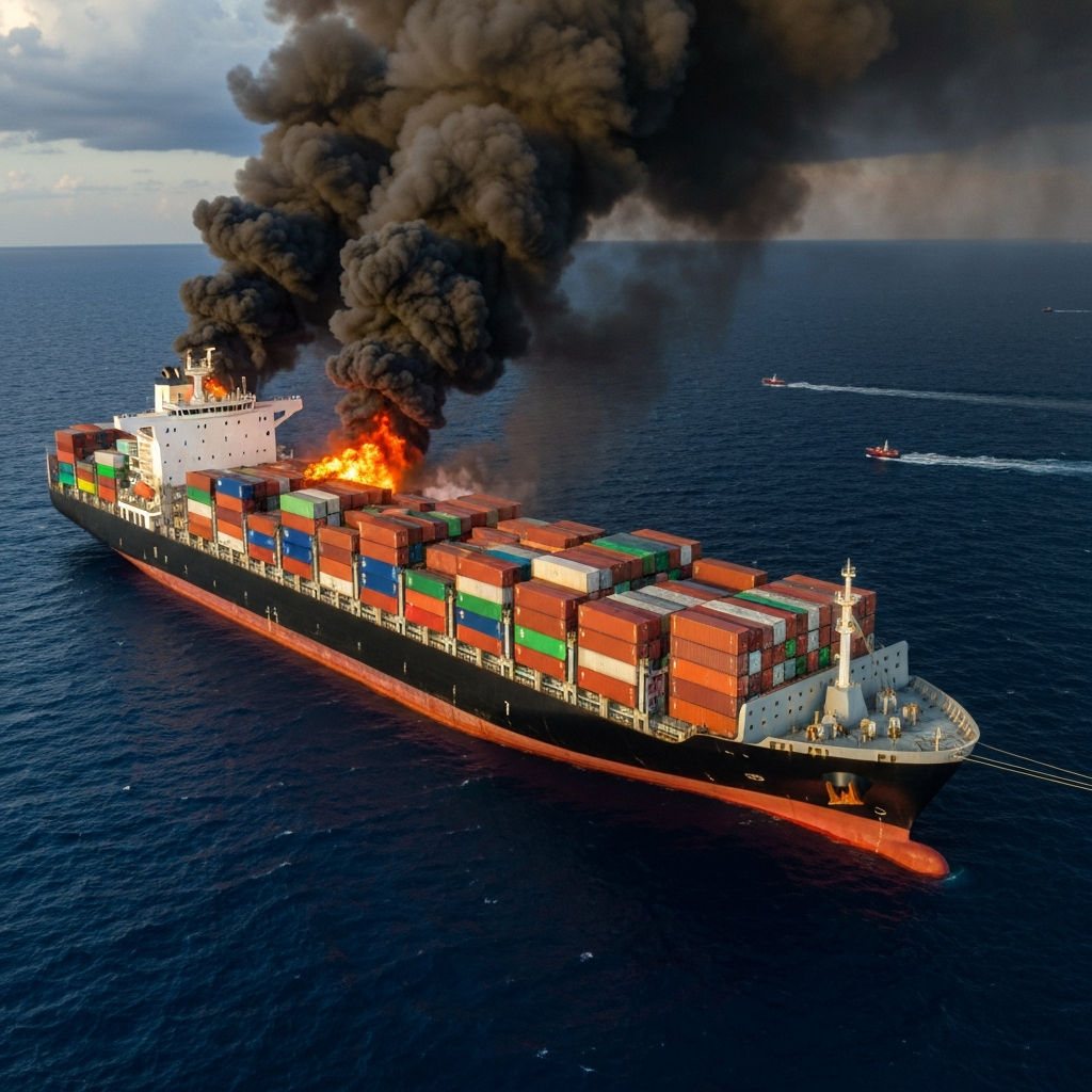 Houthis ATTACK Massive Cargo Ship In Red Sea – BIG MISTAKE