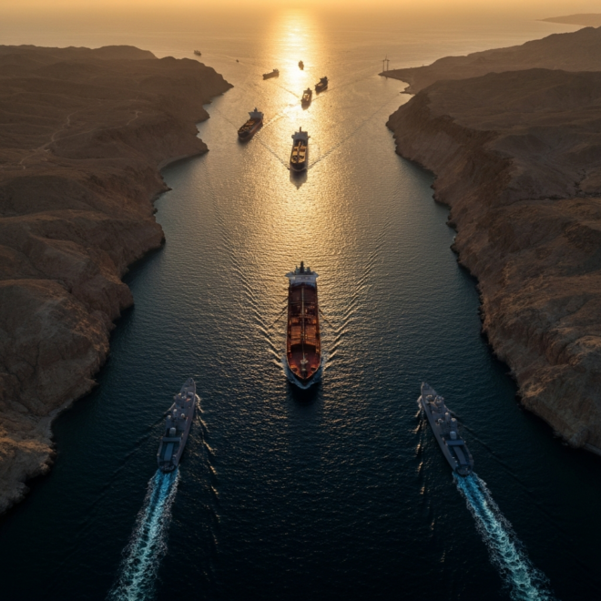How Navy Would Escort Oil Tankers Through Hormuz Under Fire