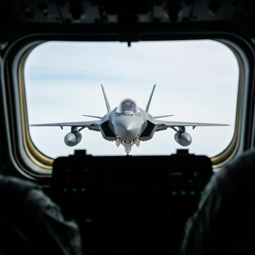 USAF KC-135s: F-35 Lifeline In Taiwan Strait Combat Sorties